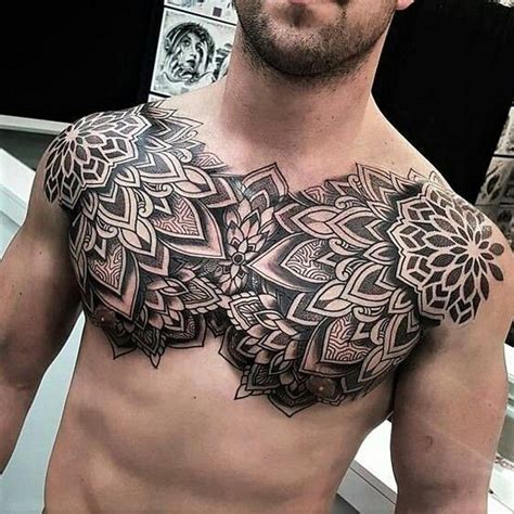 tatuajes en el pecho para hombre|Tatuajes de hombre en el pecho